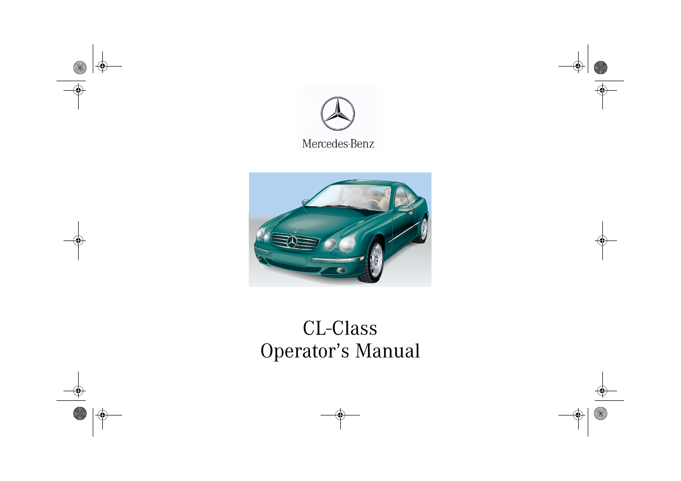 Mercedes-Benz 2002 CL 600 User Manual | 430 pages
