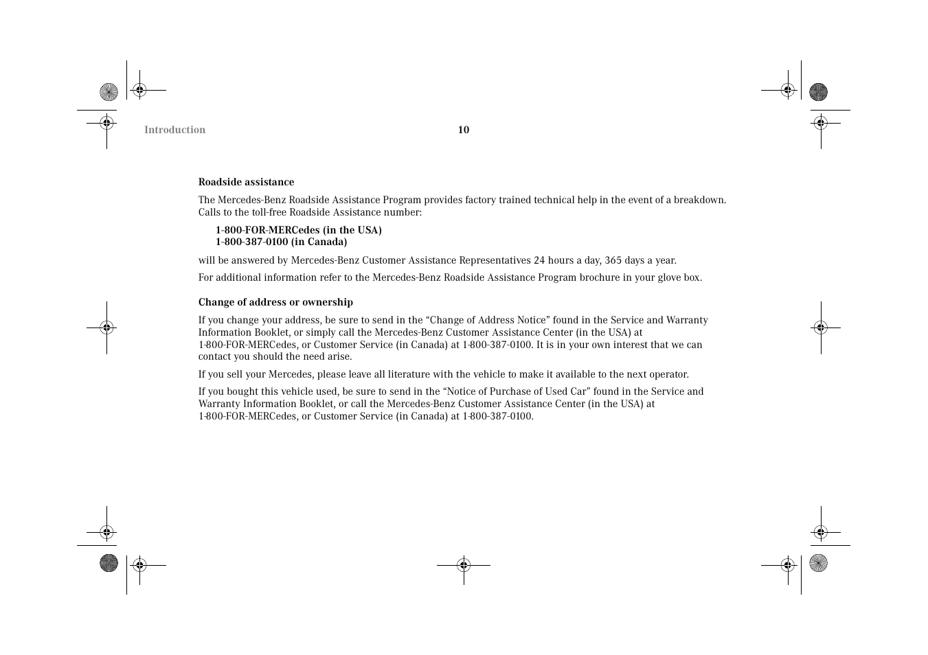 Mercedes-Benz 2002 CL 600 User Manual | Page 13 / 430