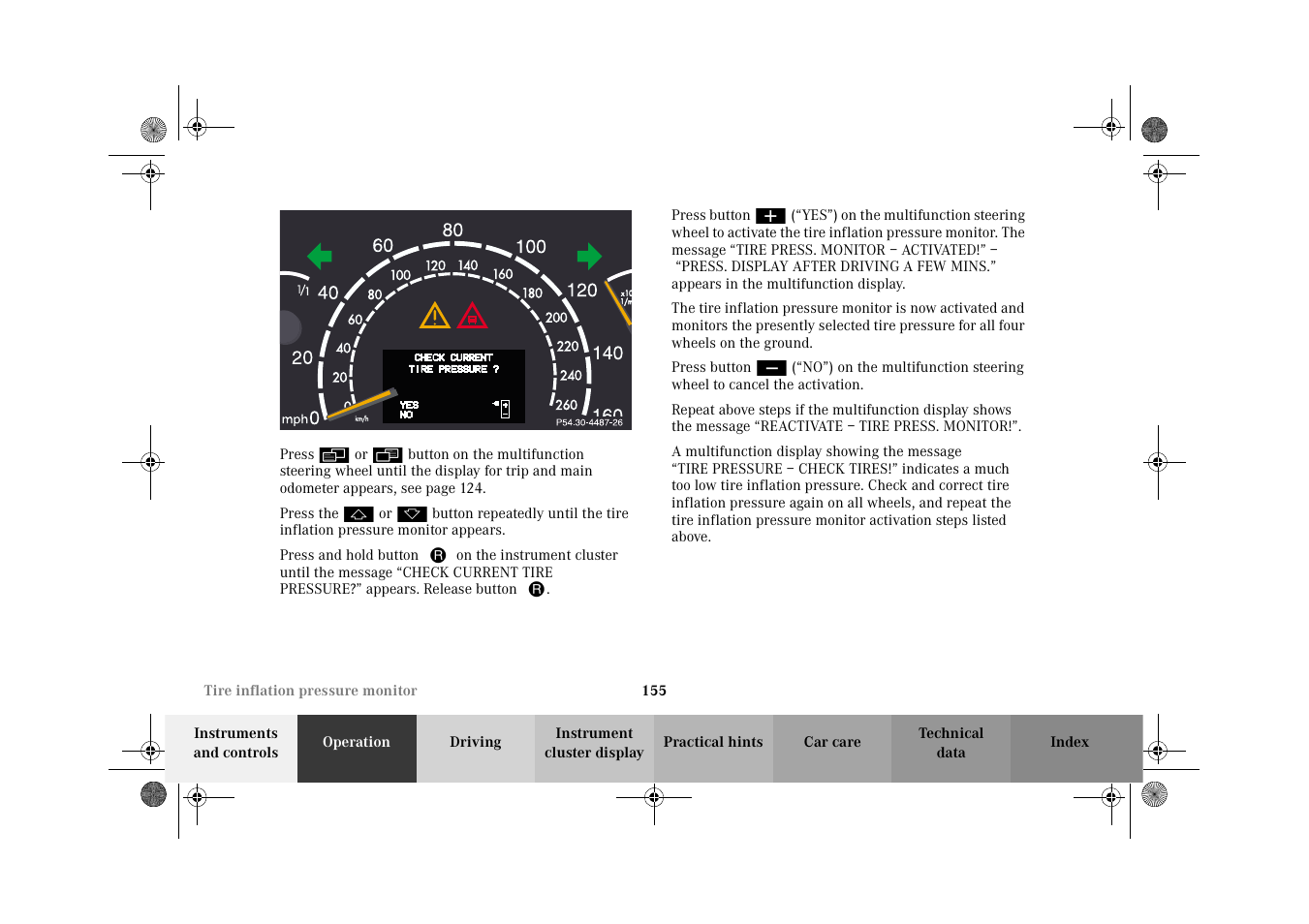 Mercedes-Benz 2002 CL 600 User Manual | Page 158 / 430