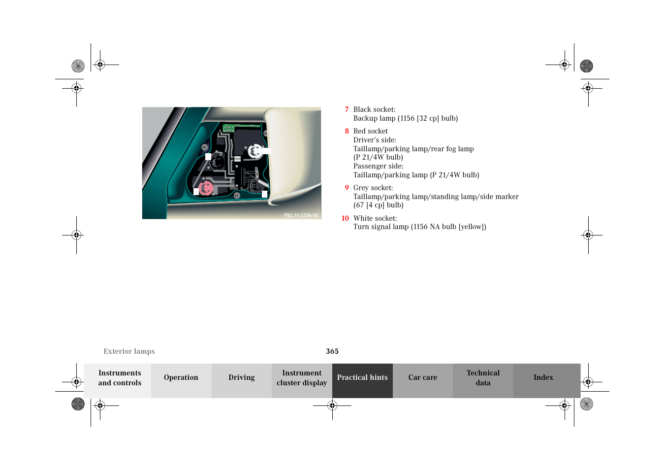 Mercedes-Benz 2002 CL 600 User Manual | Page 368 / 430