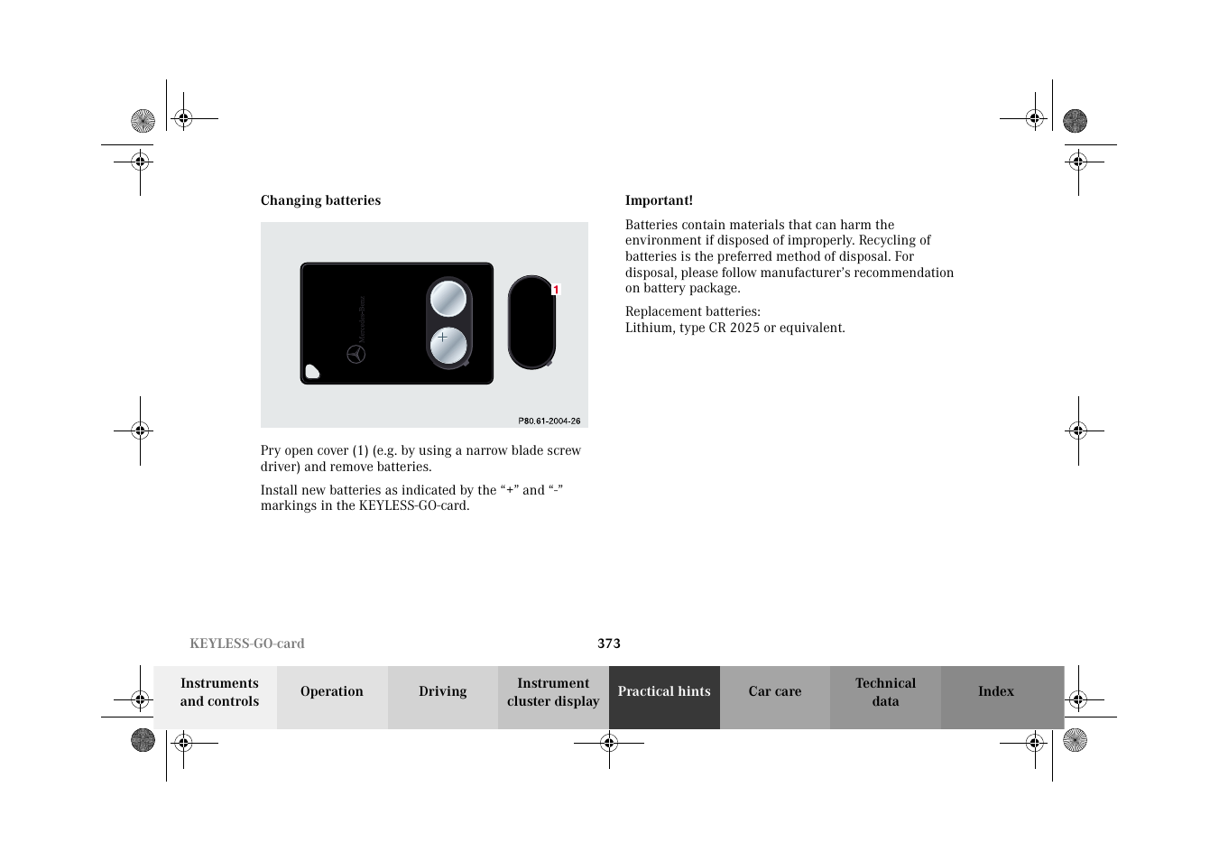 Mercedes-Benz 2002 CL 600 User Manual | Page 376 / 430