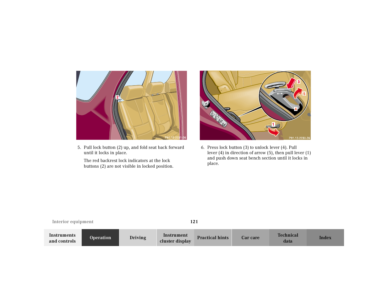 Mercedes-Benz 2001 ML 55 AMG User Manual | Page 124 / 317