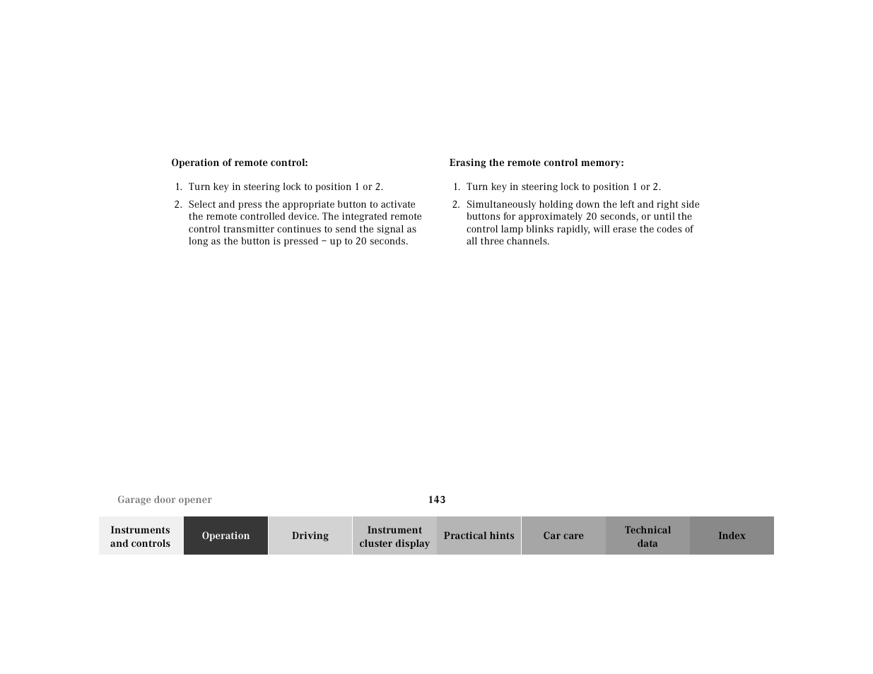 Mercedes-Benz 2001 ML 55 AMG User Manual | Page 146 / 317
