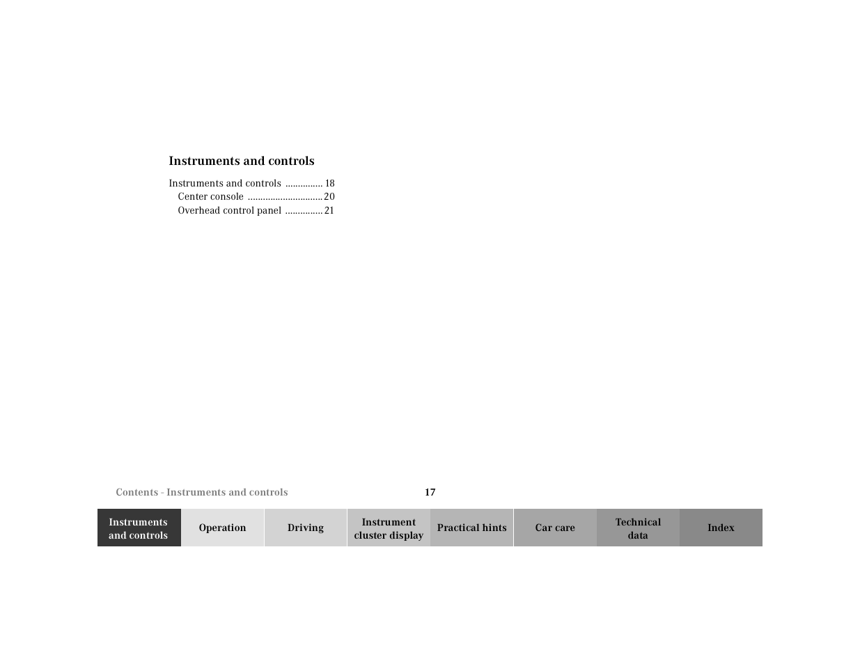 Mercedes-Benz 2001 ML 55 AMG User Manual | Page 20 / 317