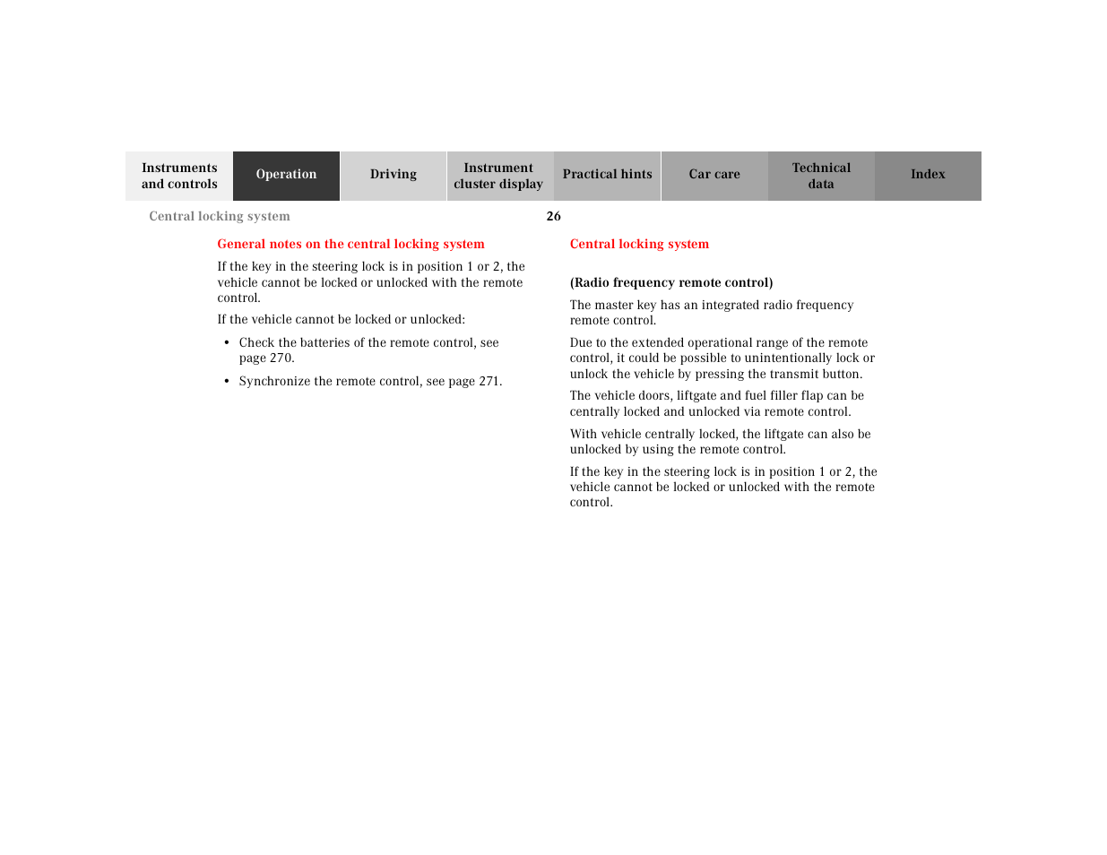 Mercedes-Benz 2001 ML 55 AMG User Manual | Page 29 / 317