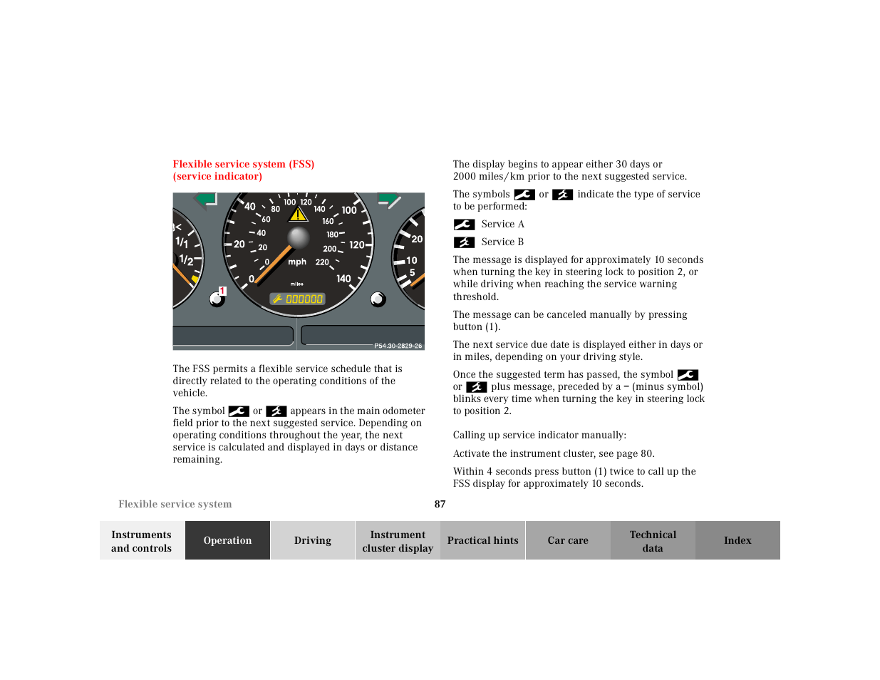 Mercedes-Benz 2001 ML 55 AMG User Manual | Page 90 / 317