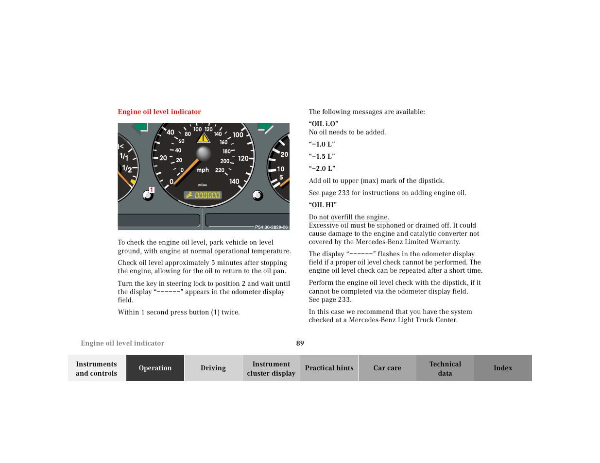 Mercedes-Benz 2001 ML 55 AMG User Manual | Page 92 / 317