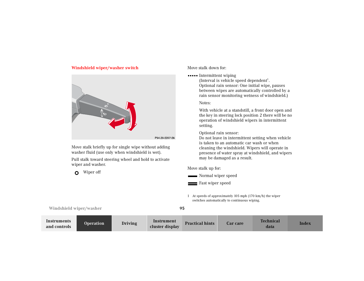 Mercedes-Benz 2001 ML 55 AMG User Manual | Page 98 / 317
