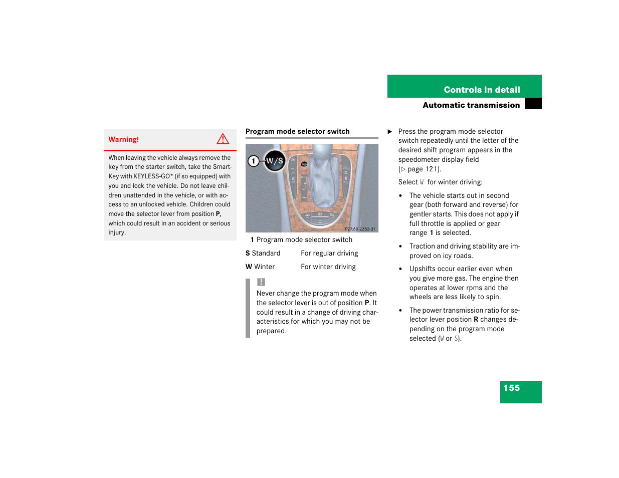 Mercedes-Benz 2003 E-Class User Manual | Page 155 / 399