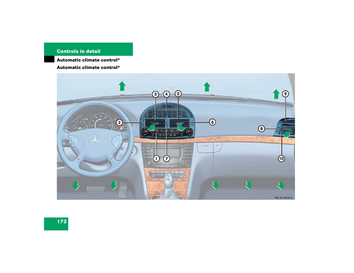 Mercedes-Benz 2003 E-Class User Manual | Page 172 / 399