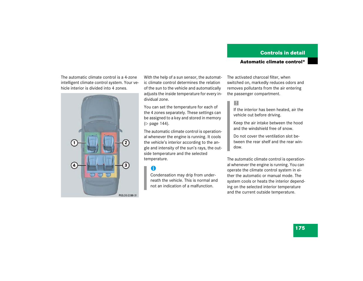 Mercedes-Benz 2003 E-Class User Manual | Page 175 / 399