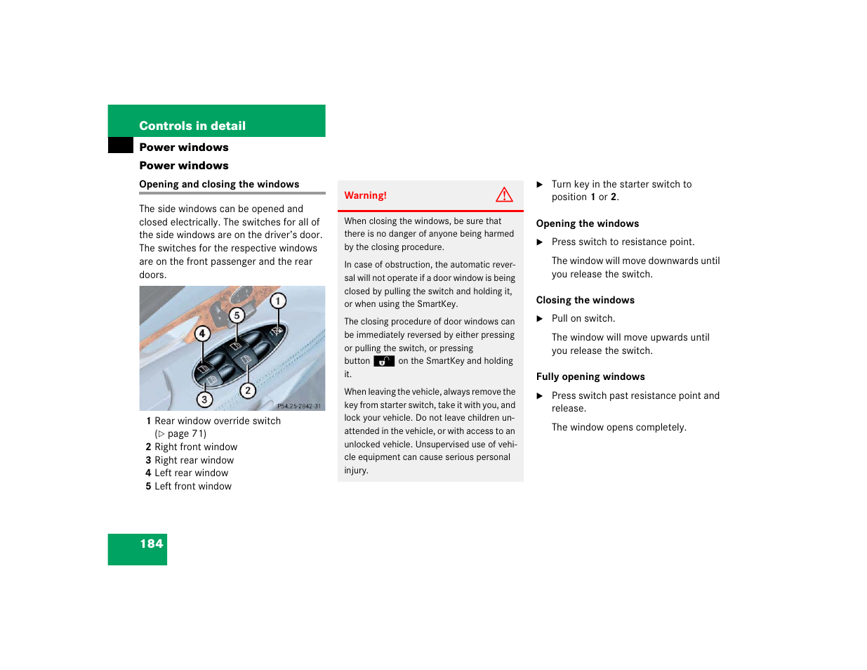 Mercedes-Benz 2003 E-Class User Manual | Page 184 / 399