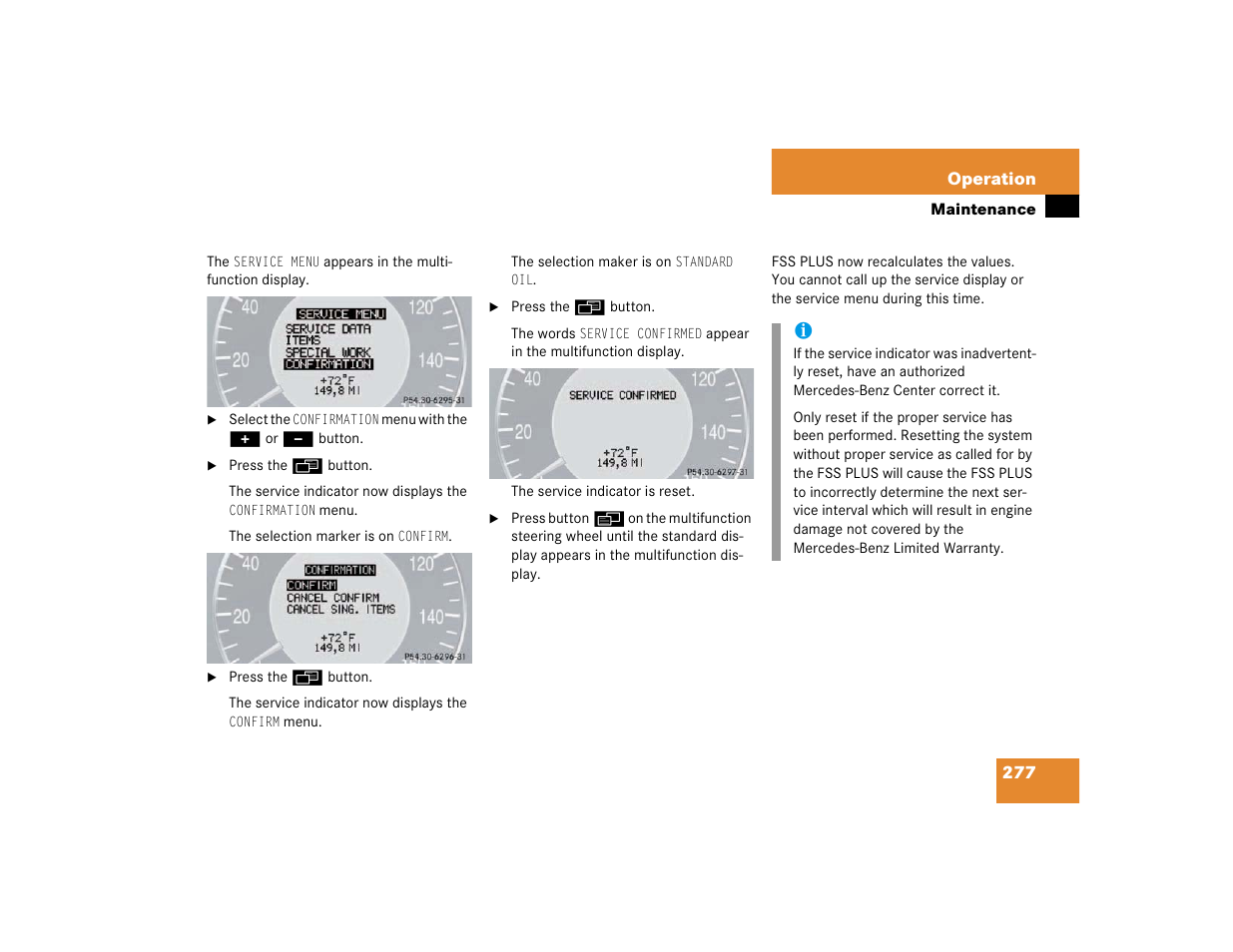 Mercedes-Benz 2003 E-Class User Manual | Page 277 / 399