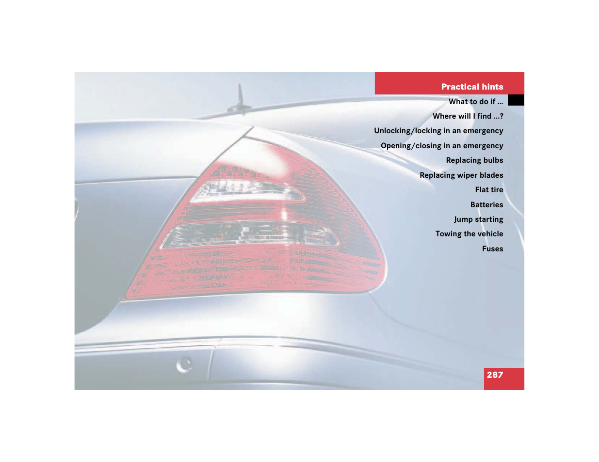 Mercedes-Benz 2003 E-Class User Manual | Page 287 / 399