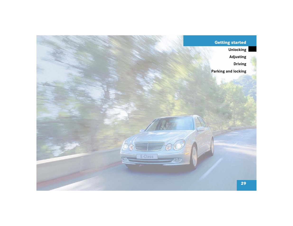 Mercedes-Benz 2003 E-Class User Manual | Page 29 / 399