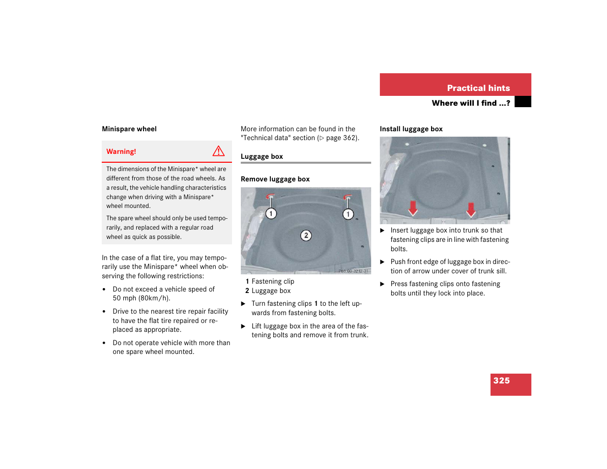 Mercedes-Benz 2003 E-Class User Manual | Page 325 / 399