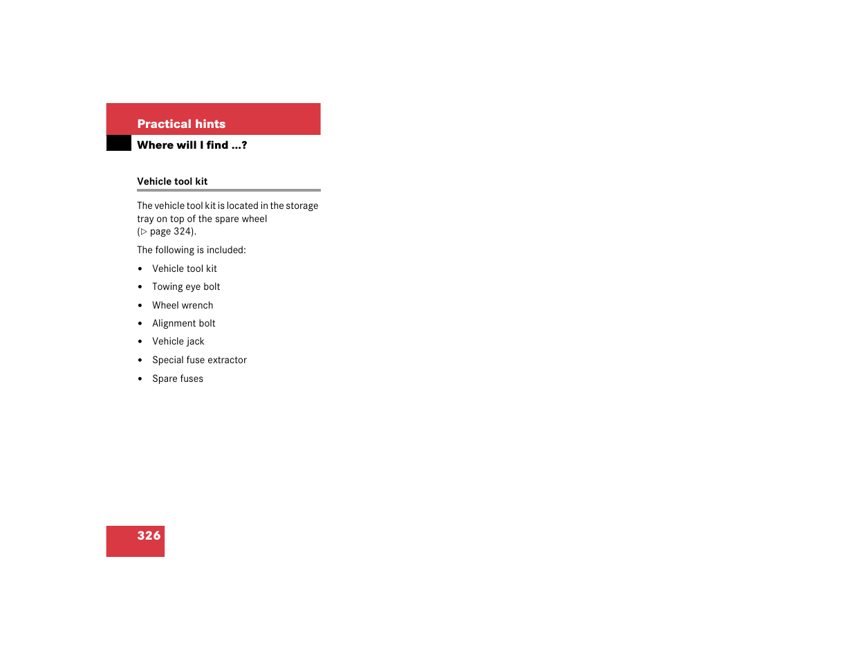 Mercedes-Benz 2003 E-Class User Manual | Page 326 / 399