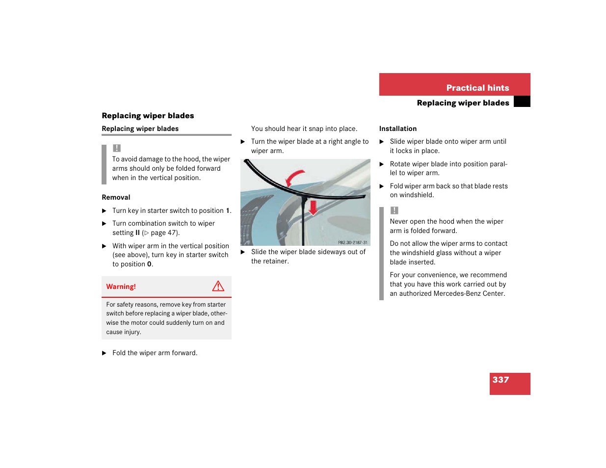 Mercedes-Benz 2003 E-Class User Manual | Page 337 / 399