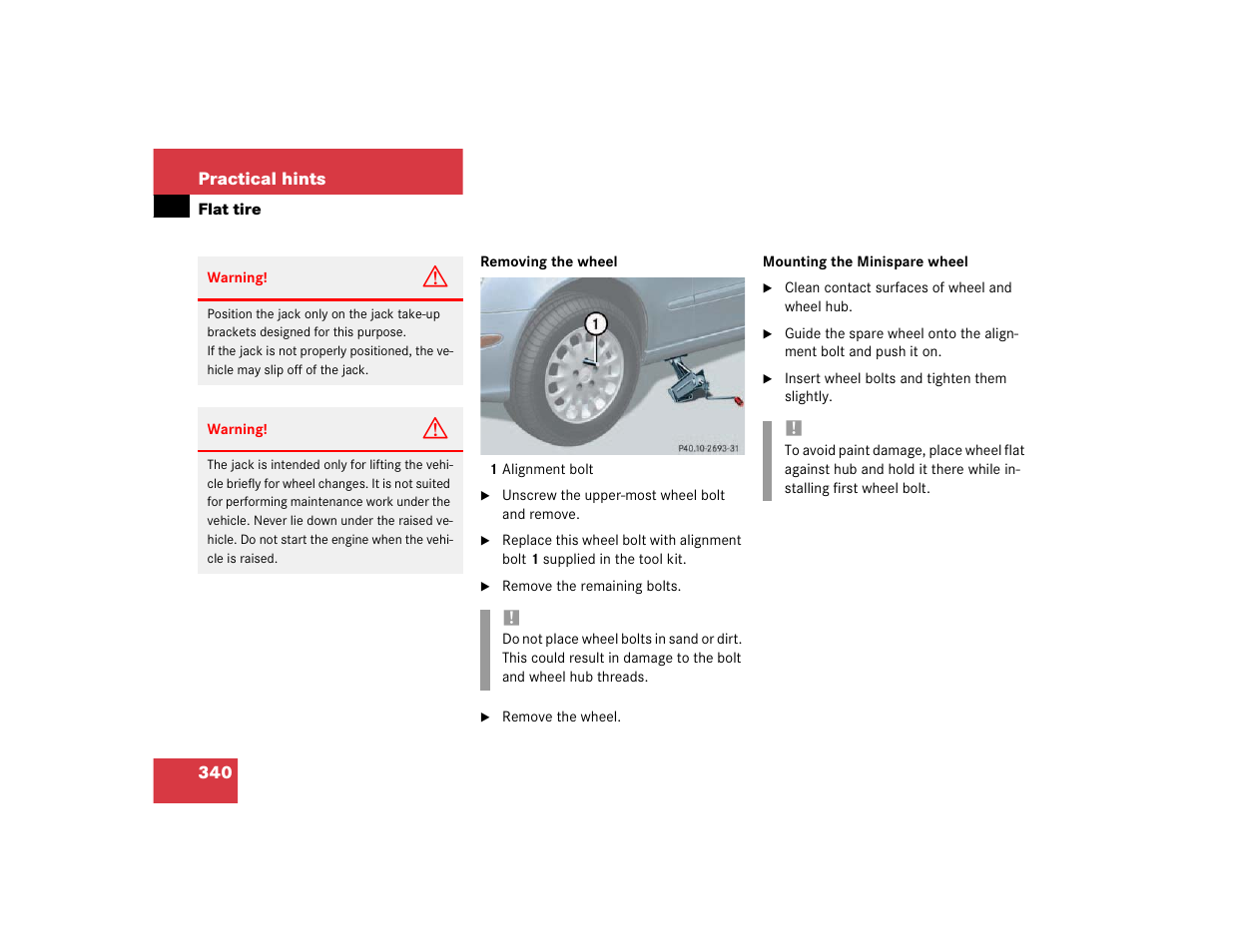 Mercedes-Benz 2003 E-Class User Manual | Page 340 / 399