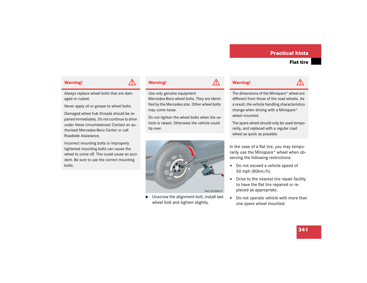 Mercedes-Benz 2003 E-Class User Manual | Page 341 / 399