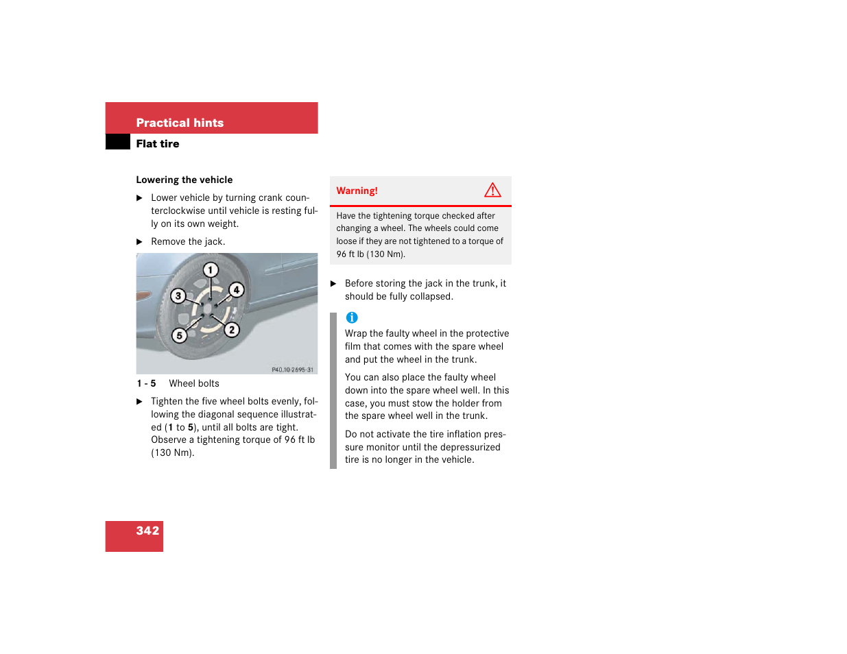 Mercedes-Benz 2003 E-Class User Manual | Page 342 / 399