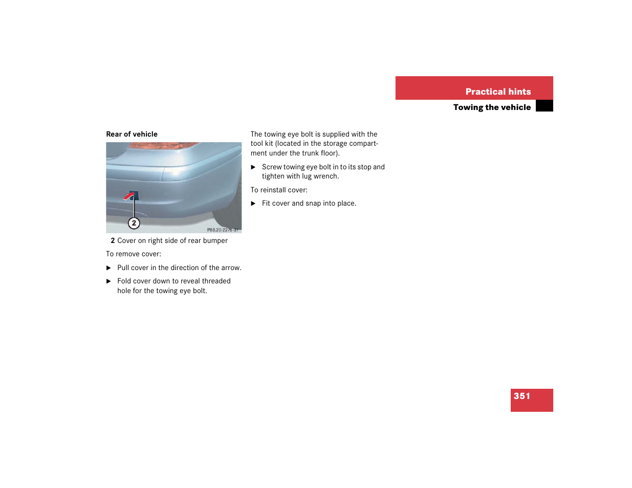 Mercedes-Benz 2003 E-Class User Manual | Page 351 / 399