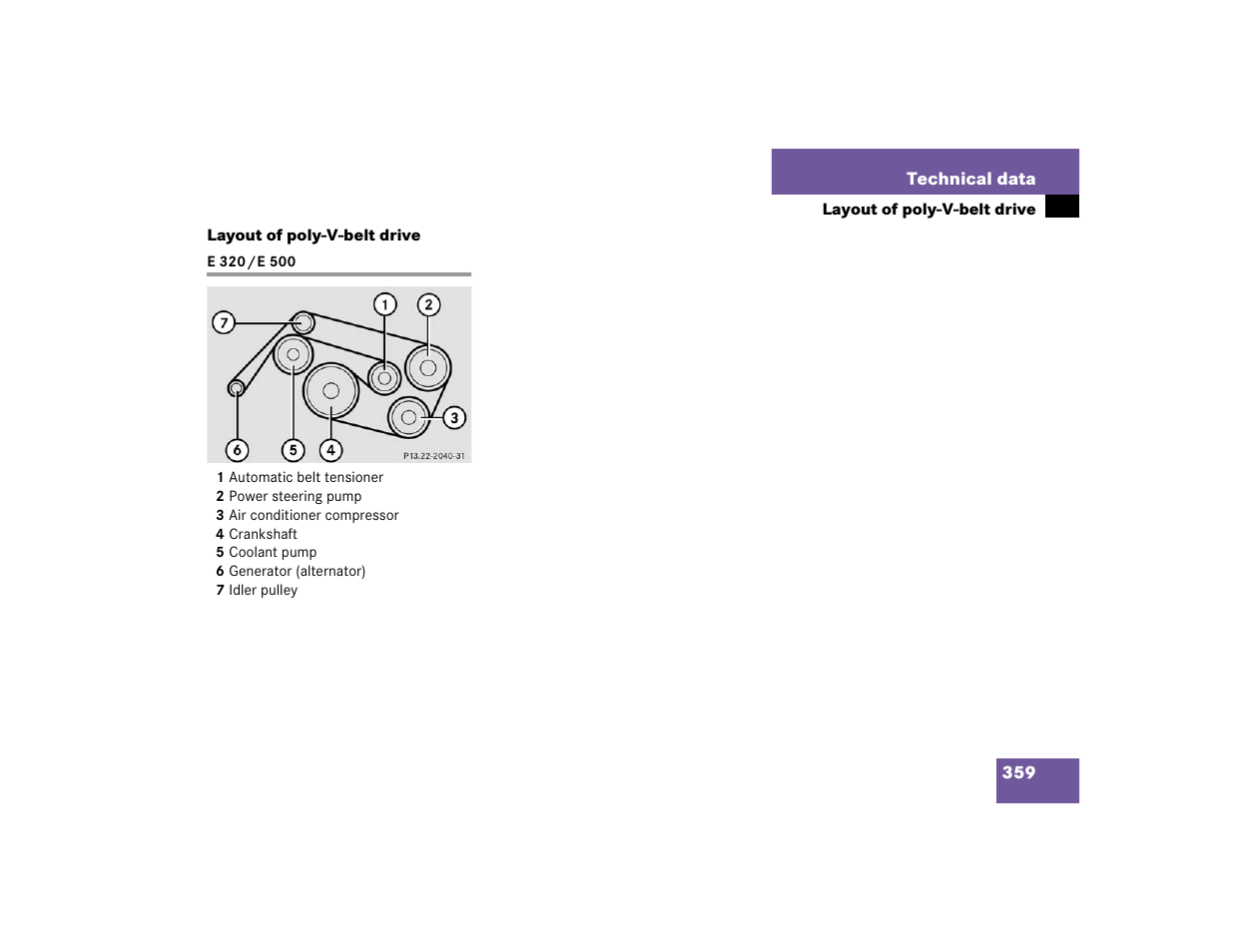 Mercedes-Benz 2003 E-Class User Manual | Page 359 / 399