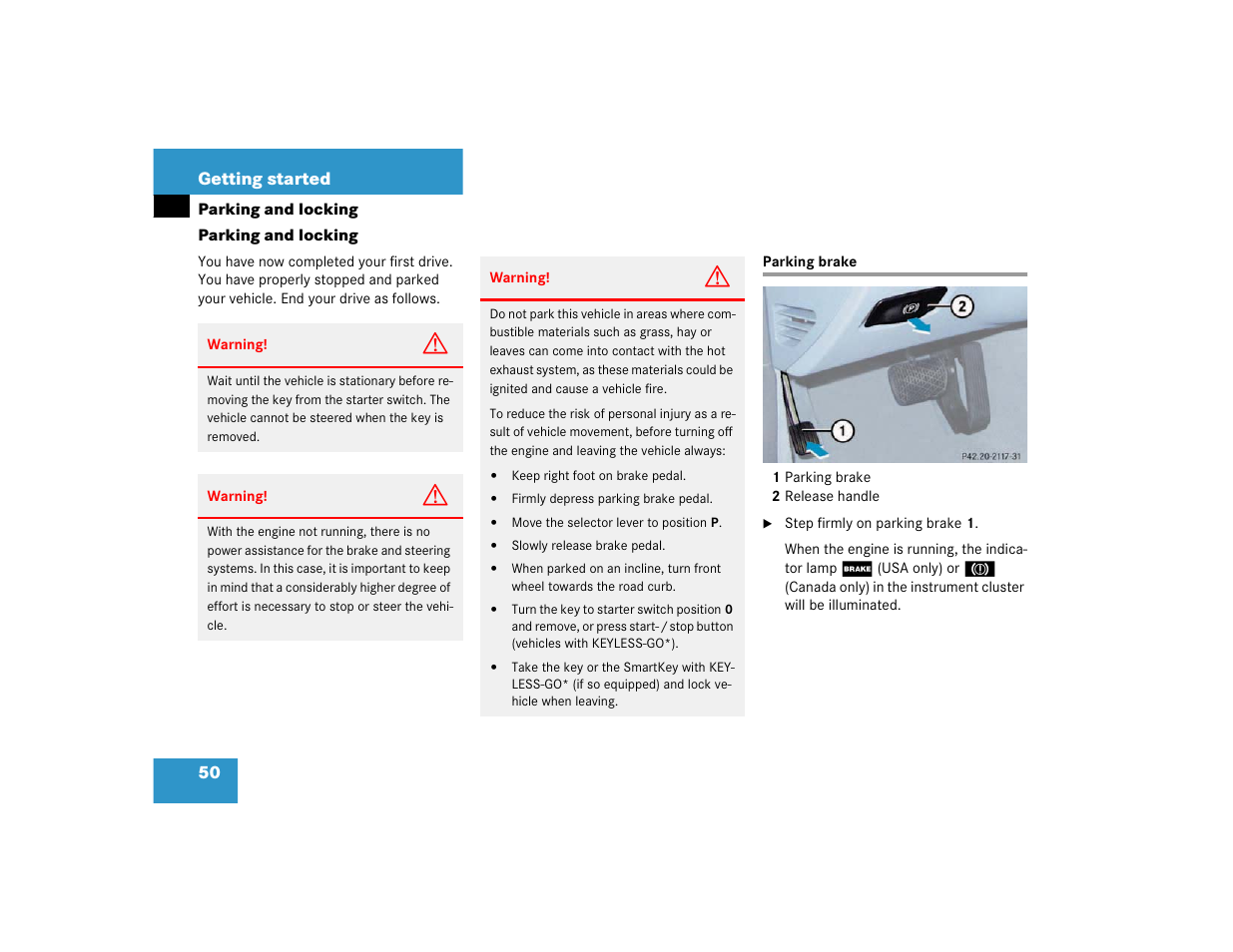 Mercedes-Benz 2003 E-Class User Manual | Page 50 / 399