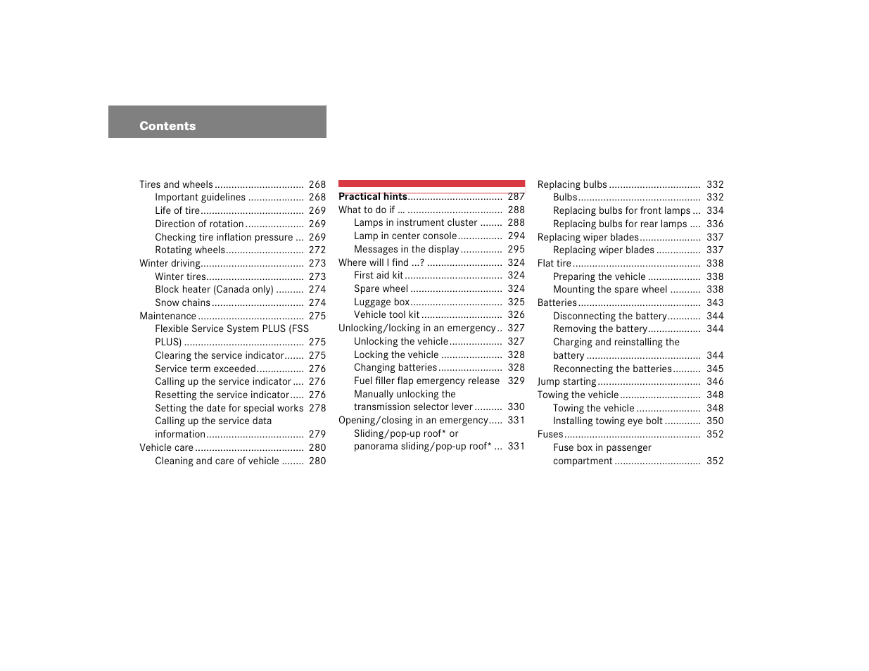 Mercedes-Benz 2003 E-Class User Manual | Page 6 / 399