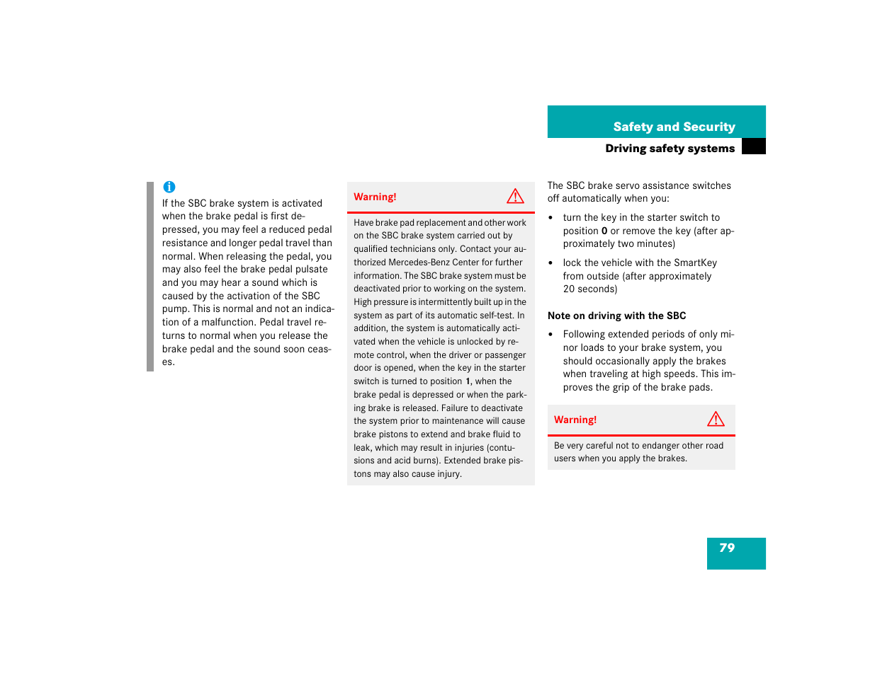 Mercedes-Benz 2003 E-Class User Manual | Page 79 / 399