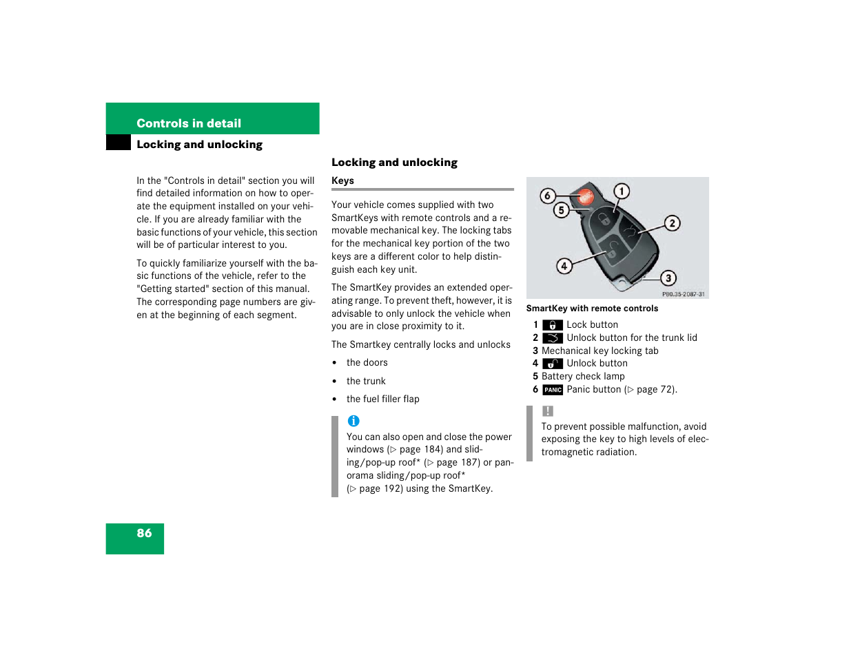 Mercedes-Benz 2003 E-Class User Manual | Page 86 / 399