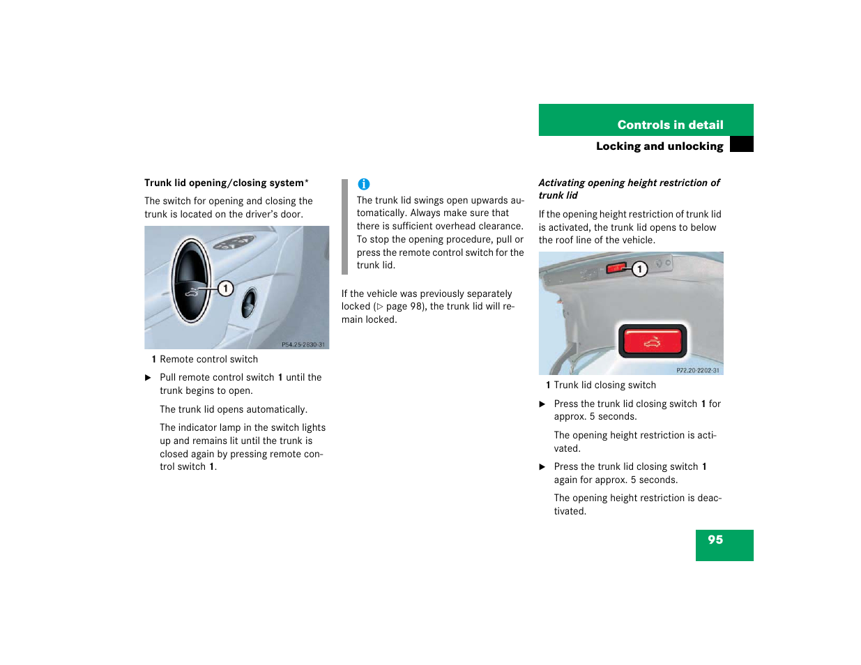 Mercedes-Benz 2003 E-Class User Manual | Page 95 / 399
