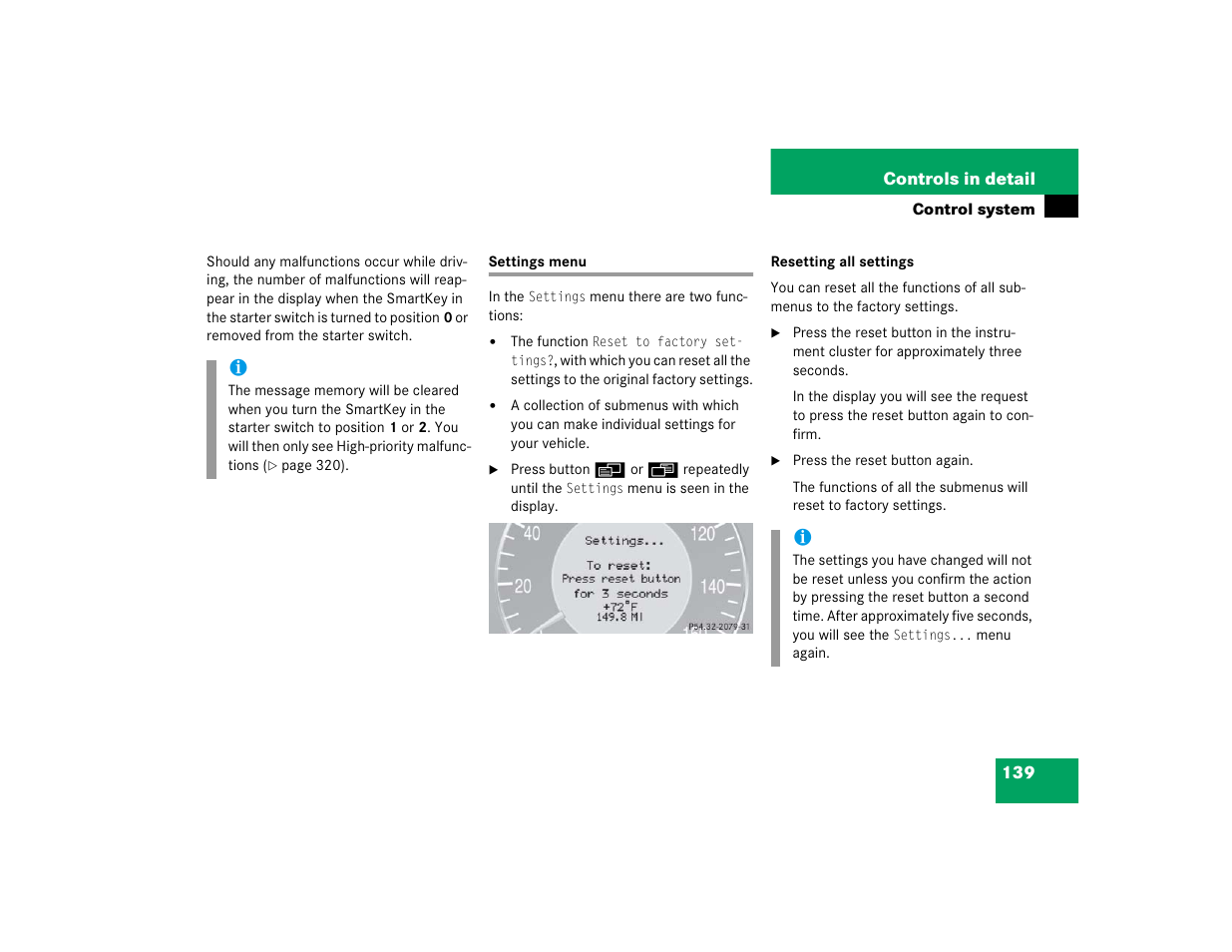 Mercedes-Benz 2004 CLK 500 User Manual | Page 139 / 464