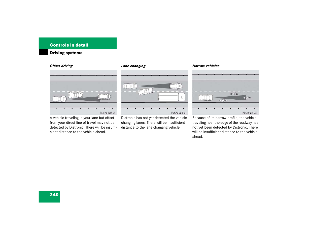 Mercedes-Benz 2004 CLK 500 User Manual | Page 240 / 464