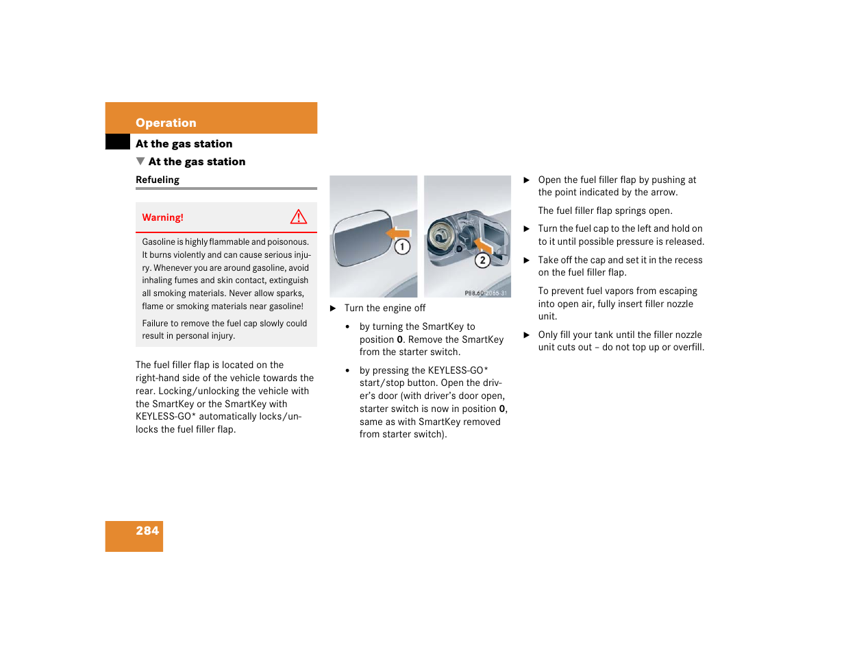 Mercedes-Benz 2004 CLK 500 User Manual | Page 284 / 464