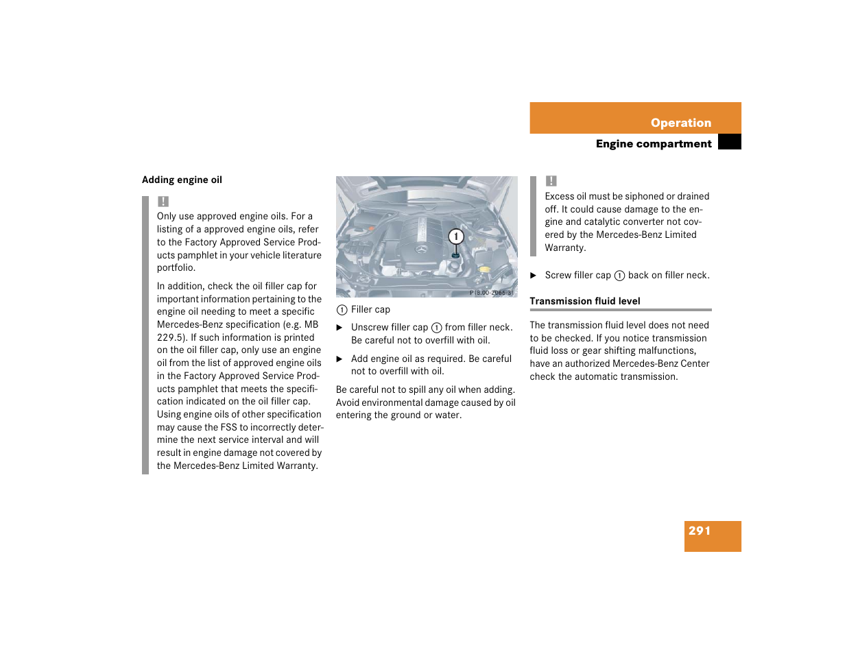 Mercedes-Benz 2004 CLK 500 User Manual | Page 291 / 464
