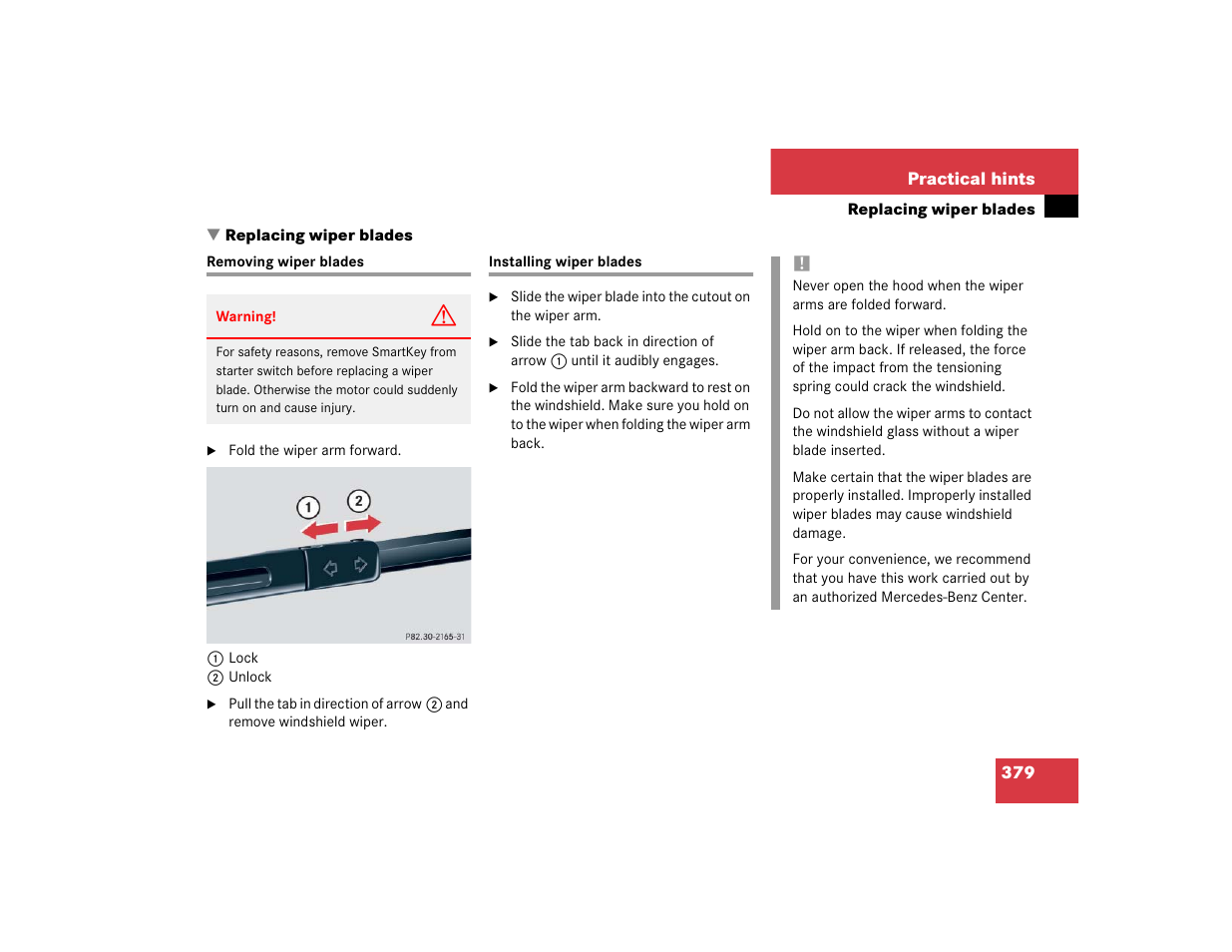 Mercedes-Benz 2004 CLK 500 User Manual | Page 379 / 464