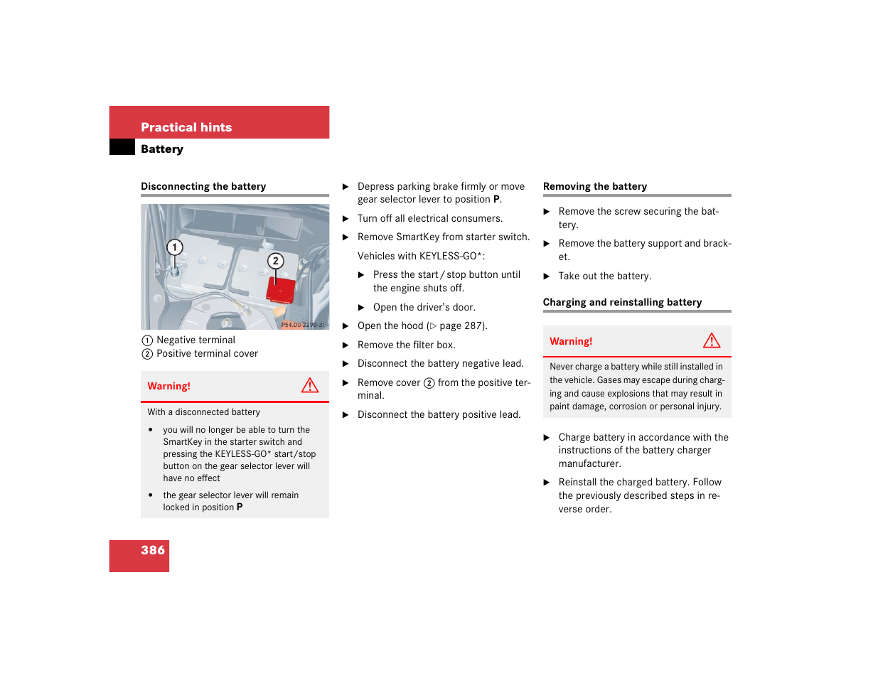 Mercedes-Benz 2004 CLK 500 User Manual | Page 386 / 464