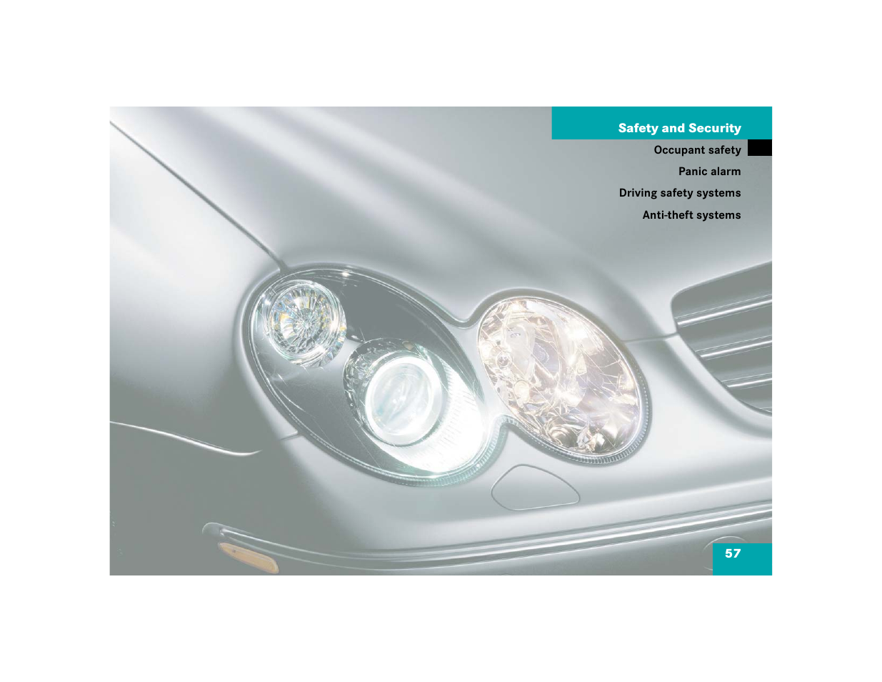 Mercedes-Benz 2004 CLK 500 User Manual | Page 57 / 464