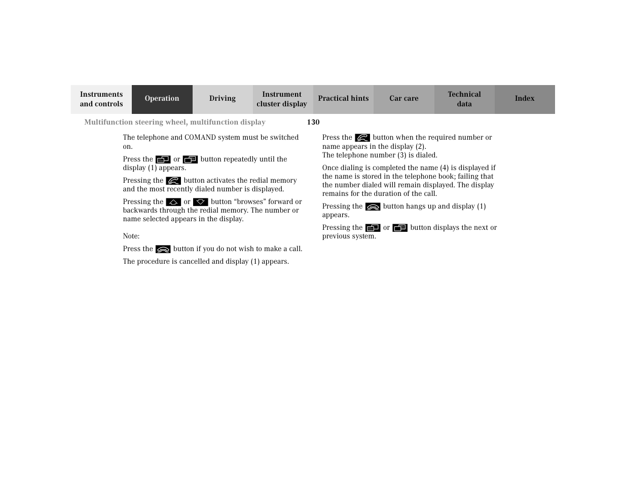 Mercedes-Benz 2002 S 500 User Manual | Page 133 / 430
