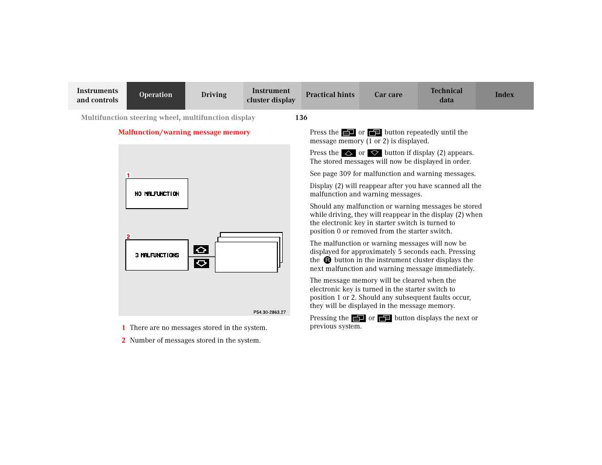 Mercedes-Benz 2002 S 500 User Manual | Page 139 / 430