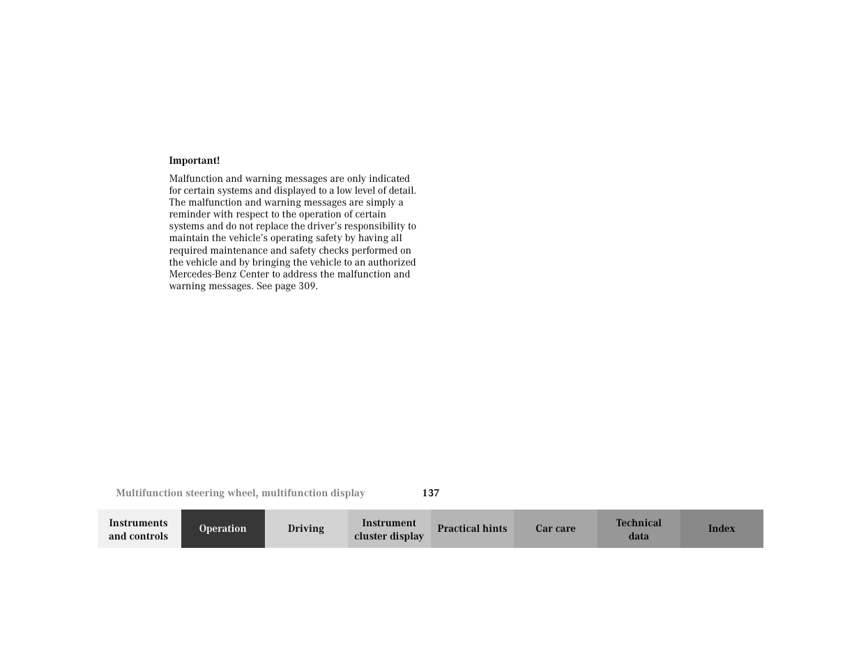 Mercedes-Benz 2002 S 500 User Manual | Page 140 / 430