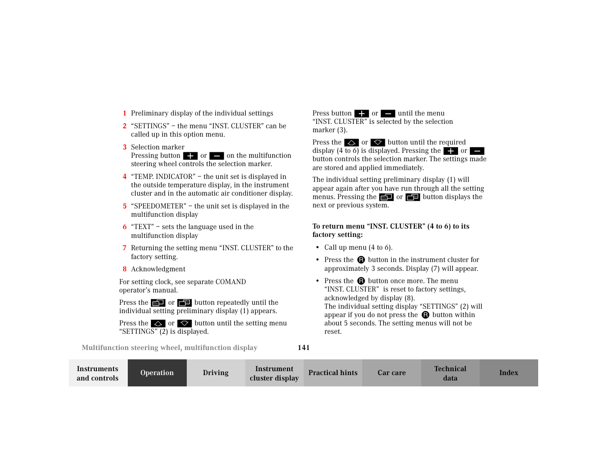 Mercedes-Benz 2002 S 500 User Manual | Page 144 / 430
