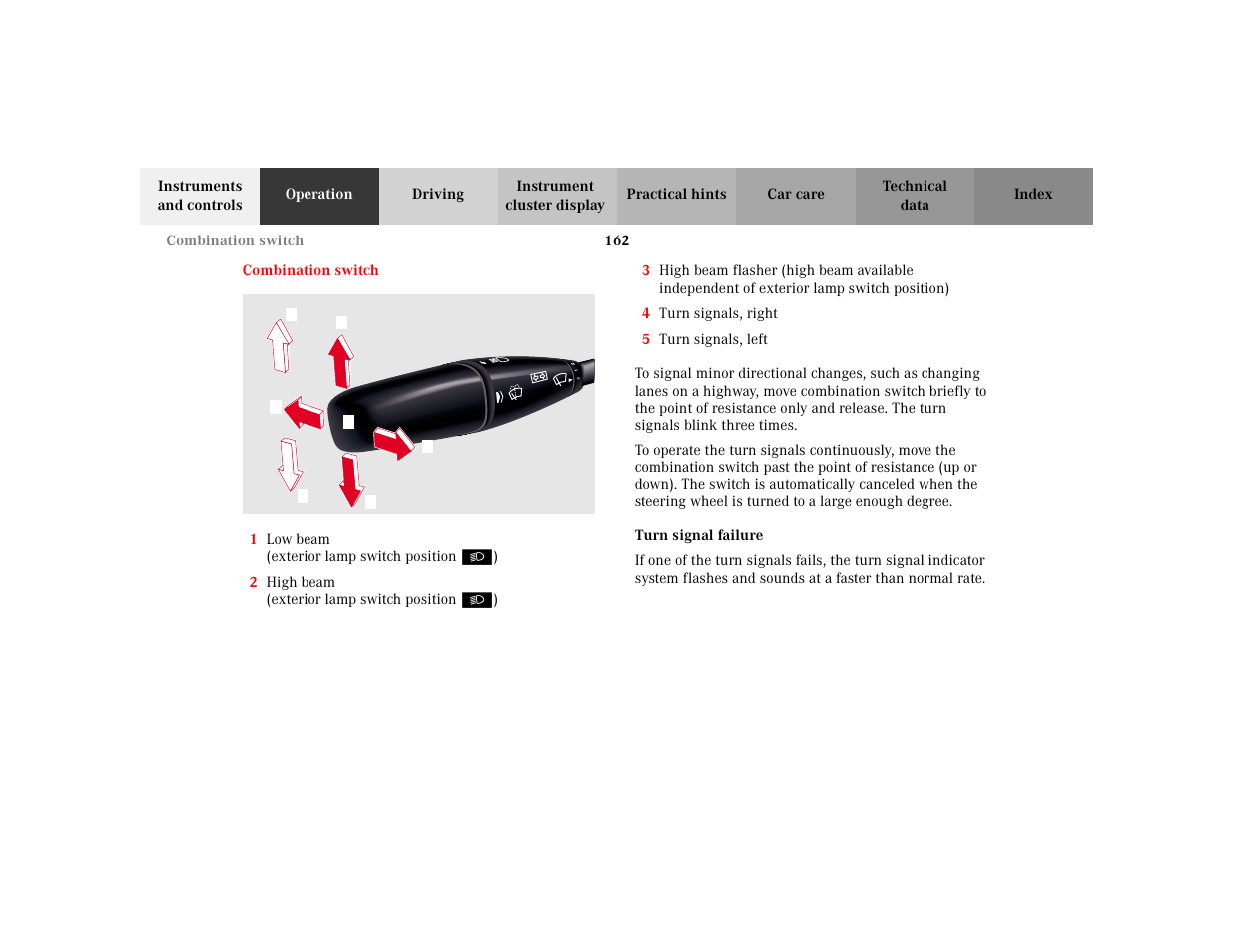 Mercedes-Benz 2002 S 500 User Manual | Page 165 / 430