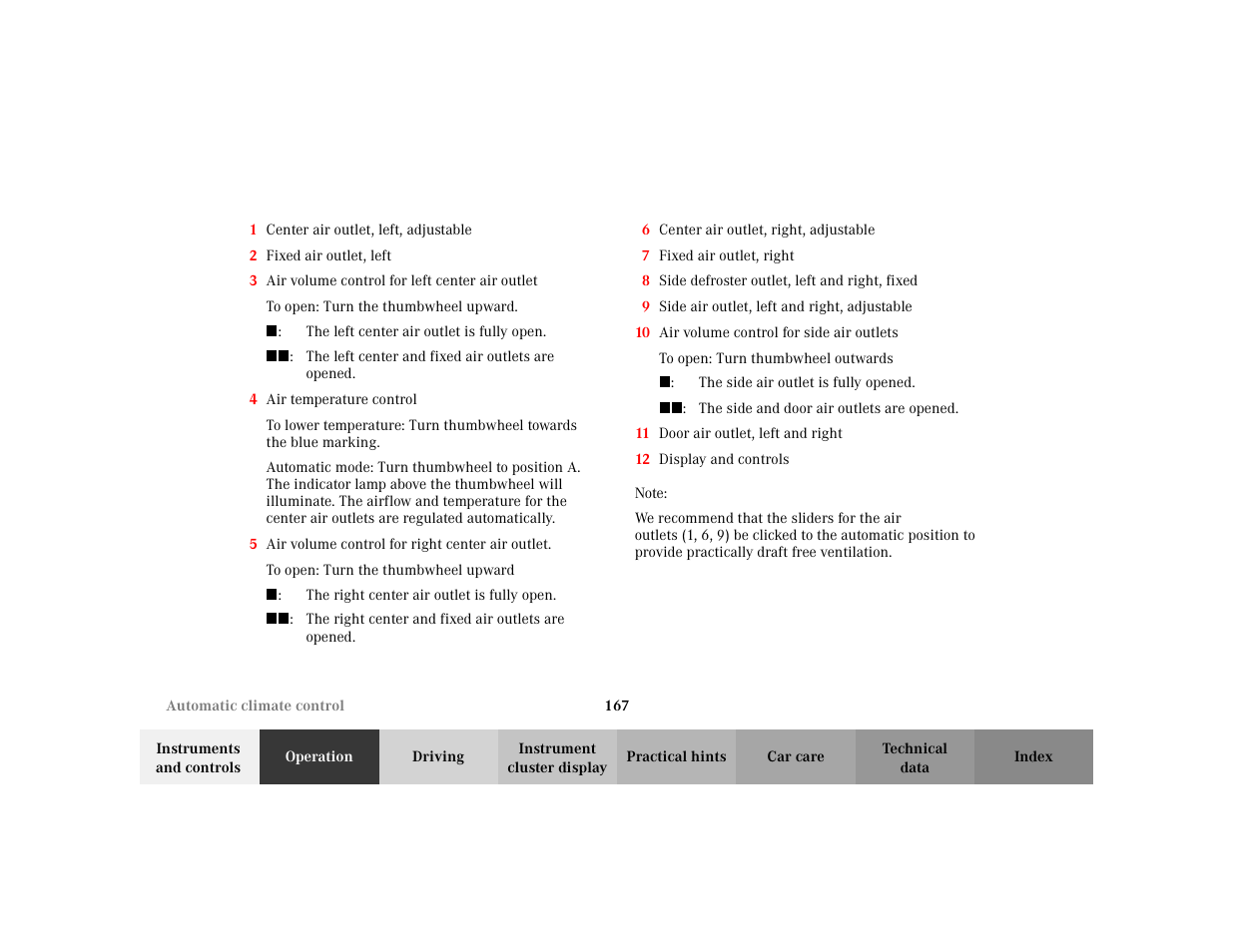 Mercedes-Benz 2002 S 500 User Manual | Page 170 / 430