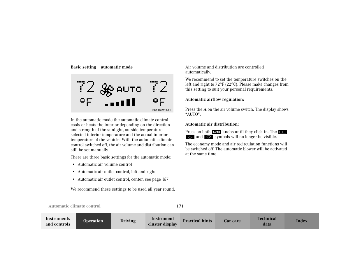 Mercedes-Benz 2002 S 500 User Manual | Page 174 / 430