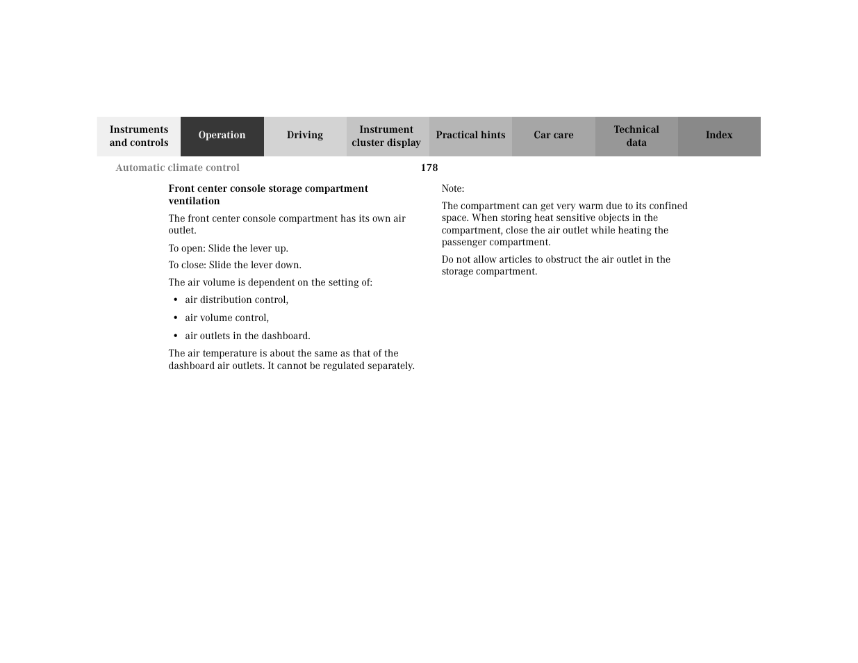 Mercedes-Benz 2002 S 500 User Manual | Page 181 / 430