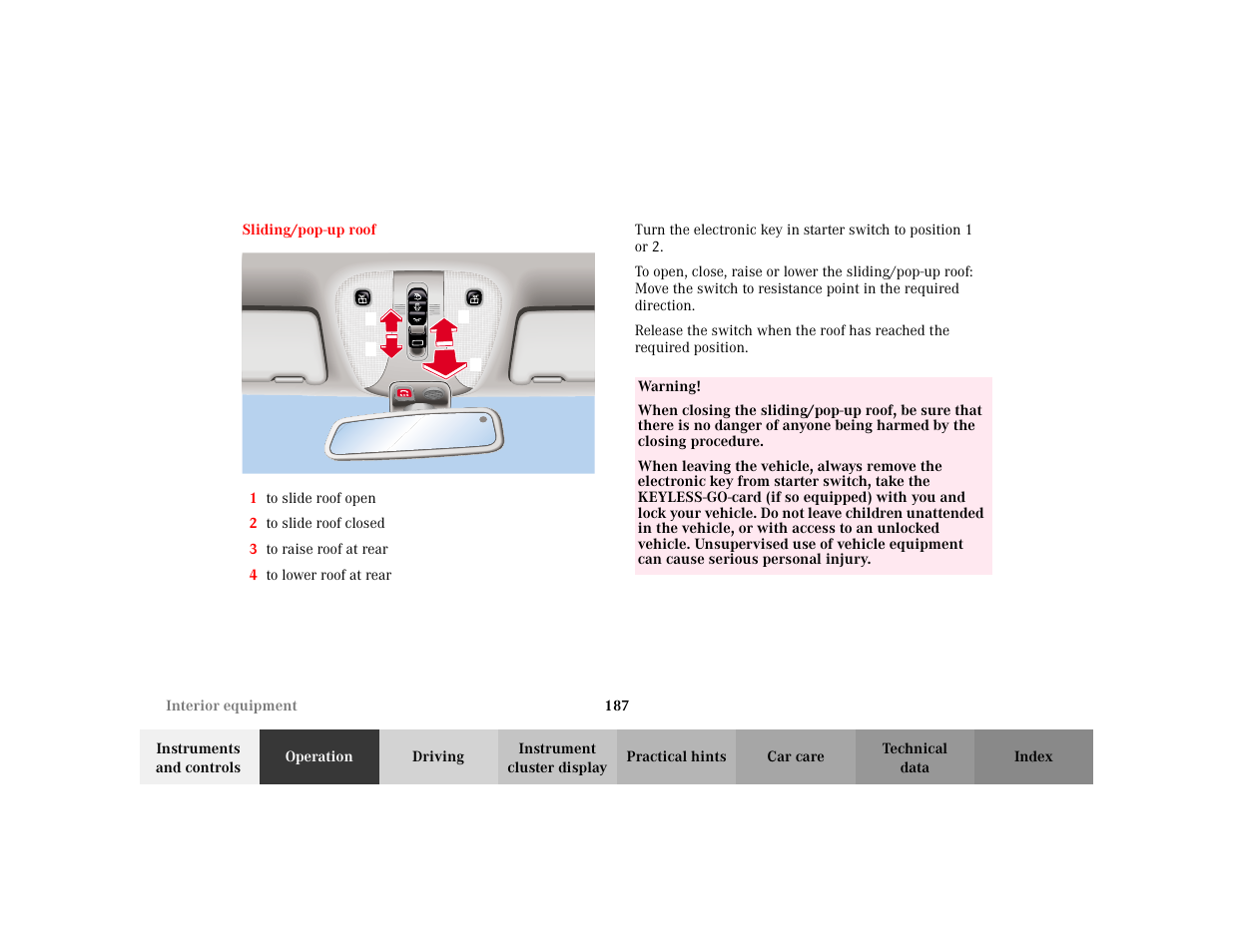 Mercedes-Benz 2002 S 500 User Manual | Page 190 / 430