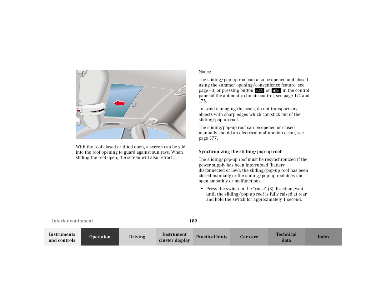Mercedes-Benz 2002 S 500 User Manual | Page 192 / 430