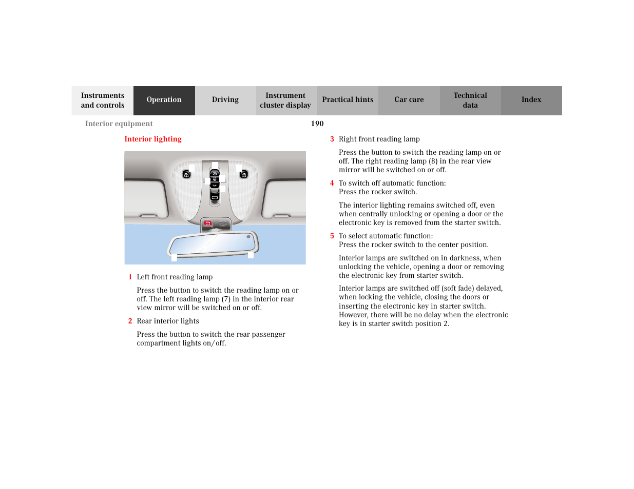 Mercedes-Benz 2002 S 500 User Manual | Page 193 / 430